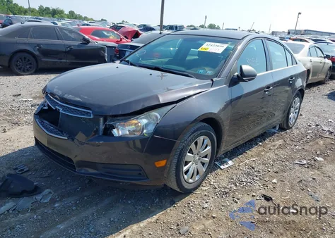 2011 Chevrolet Cruze Ls из США, поврежденный, VIN 1G1PC5SH2B7108886